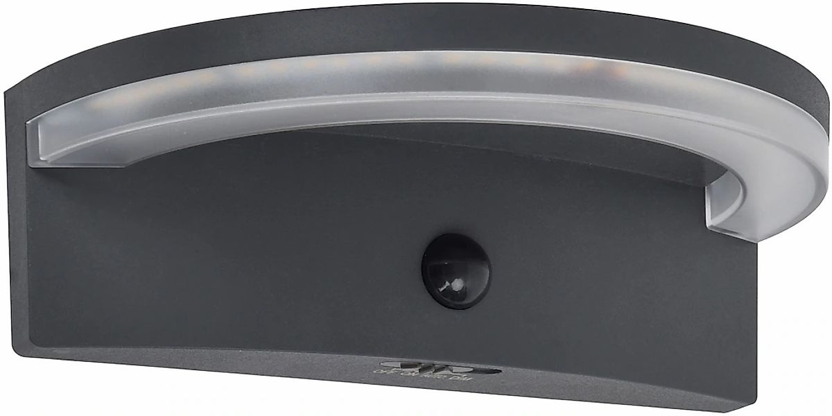 LUTEC LED Solarleuchte "LED-Solar-Aussenwandl. m. BWM VYZOR", 1 flammig, Le günstig online kaufen