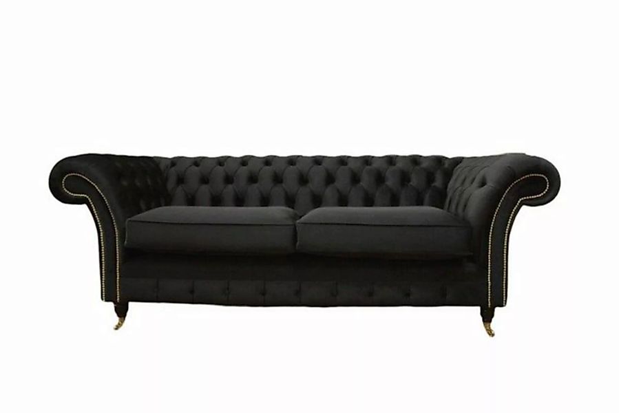 JVmoebel Sofa, Chesterfield Sofa 3 Sitzer Couch Polster Luxus Textil Couche günstig online kaufen