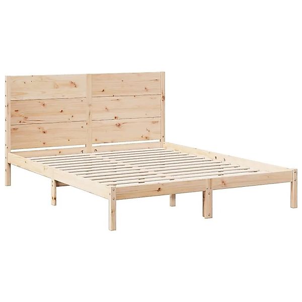 vidaXL Massivholzbett Extra Lang ohne Matratze 160x210 cm 3309273 günstig online kaufen