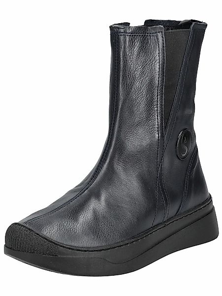 softinos Stiefel "softinos Stiefelette Leder/Textil" günstig online kaufen