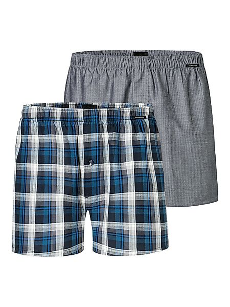 Schiesser Boxer Web (2-St) unterhose unterwäsche günstig online kaufen