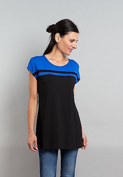 Seidel Moden T-Shirt Long-Top mit Colorblocking - MADE IN GERMANY günstig online kaufen