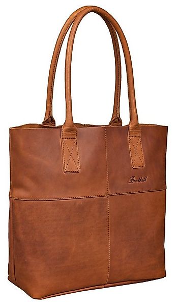 Benthill Shopper Damen Echt Leder Schultertasche Vintage Handtasche Hochwer günstig online kaufen