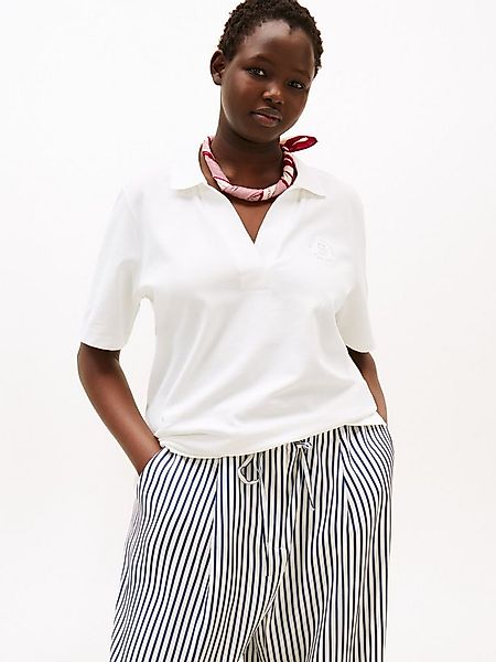 Tommy Hilfiger Curve Poloshirt CRV STAMP LOGO REG SS POLO günstig online kaufen