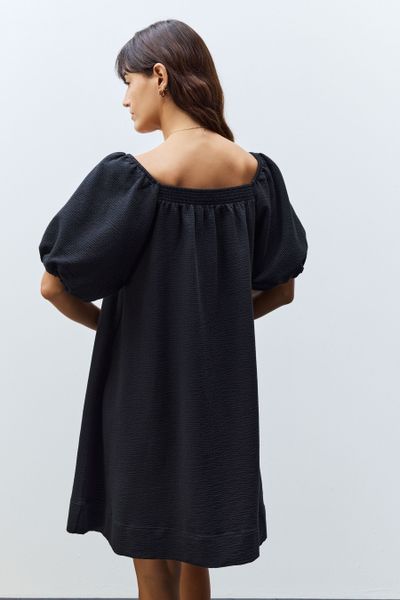 Next Smokkleid Gesmoktes Seersucker-Kleid mit Struktur günstig online kaufen