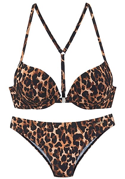 Bruno Banani Push-Up-Bikini mit Vorderverschluss günstig online kaufen