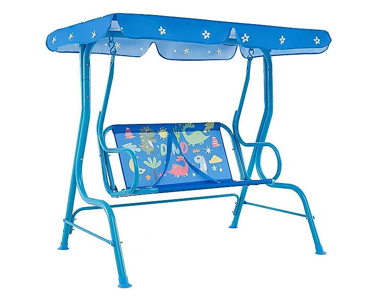 COSTWAY Hollywoodschaukel, 2-Sitzer, für Kinder, mit verstellbarem Sonnenda günstig online kaufen