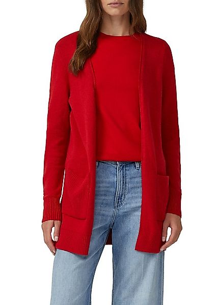 s.Oliver Strickjacke mit Rippbündchen günstig online kaufen