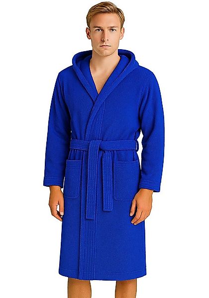 BARBONS Herrenbademantel Barbons Bademantel Herren, Morgenmantel Baumwolle günstig online kaufen