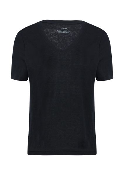 s.Oliver Kurzarmshirt T-Shirt Leichtes T-Shirt aus günstig online kaufen