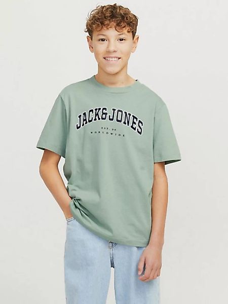 Jack & Jones Junior Rundhalsshirt JJECALEB VARSITY TEE SS O-NECK NOOS JNR günstig online kaufen