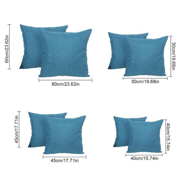 OKWISH Kissenbezüge 2er Dekokissen Bezug Set günstig online kaufen