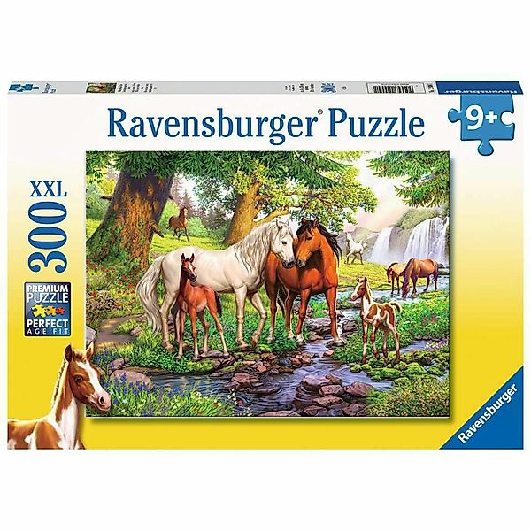 Ravensburger Puzzle Wildpferde am Fluss, 300 günstig online kaufen