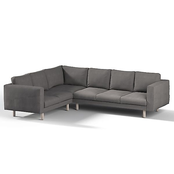 Bezug für Norsborg 5-Sitzer Ecksofa, dunkelgrau, Norsborg 5-Sitzer Ecksofab günstig online kaufen