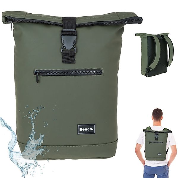 Bench. Freizeitrucksack Roll-Top Kurierrucksack Hydro aus günstig online kaufen