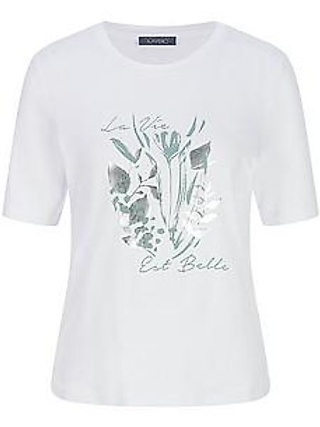 Rundhals-Shirt MYBC weiss günstig online kaufen