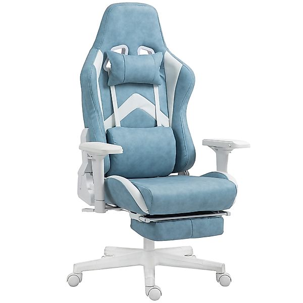 HOMCOM Schreibtischstuhl mit Liegefunktion, höhenverstellbar, ergonomisch günstig online kaufen