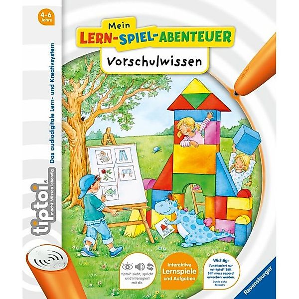 Ravensburger Lernspielzeug tiptoi Mein Lern-Spiel-Abenteuer: Vorschulwissen günstig online kaufen