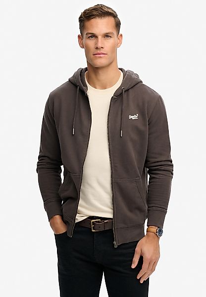 Superdry Kapuzensweatjacke "ESSENTIAL LOGO ZIP HOODIE HB" günstig online kaufen
