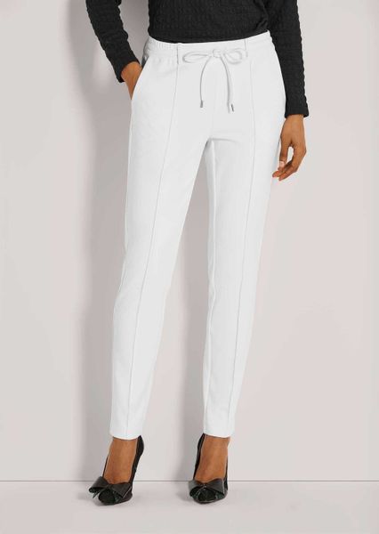 MADELEINE Stoffhose Stretchhose mit Tunnelzug Gerade, günstig online kaufen