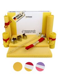 Wachsmann Bienenprodukte Bienenwachskerze selber machen (Kerzenset, günstig online kaufen