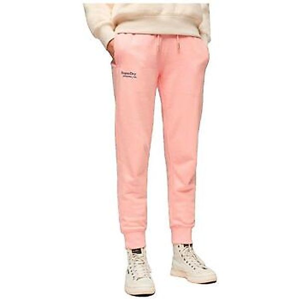 Superdry  Trainingsanzüge Pantalon  Essential Logo Ub Rose günstig online kaufen