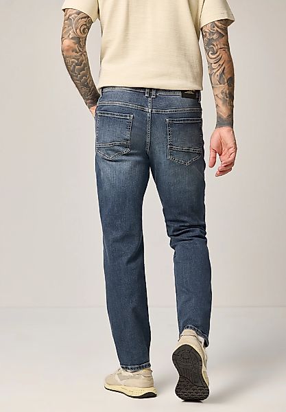 STREET ONE MEN Regular-fit-Jeans aus Baumwolle mit Stretchanteil günstig online kaufen