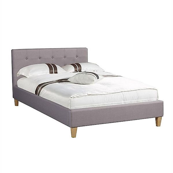 CARO-Möbel Polsterbett ADELE, Jugendbett mit Kopfteil 120 cm mit Lattenrost günstig online kaufen