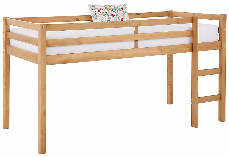 OTTO home Hochbett "Alpi" aus schönem massivem Kiefernholz, Außenmaßenbreit günstig online kaufen