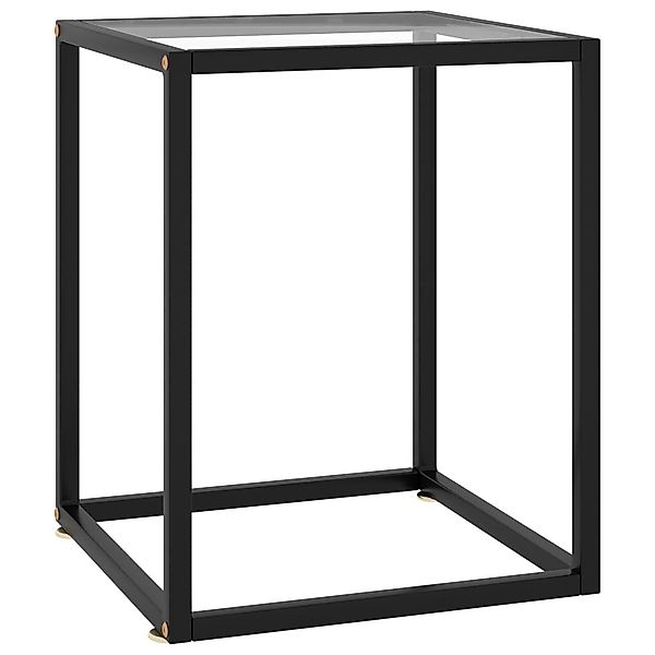 vidaXL Couchtisch Couchtisch Schwarz mit Hartglas günstig online kaufen