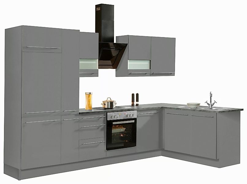 OPTIFIT Winkelküche "Bern", Stellbreite 315x175 cm,wahlweise mit E-Geräten, günstig online kaufen