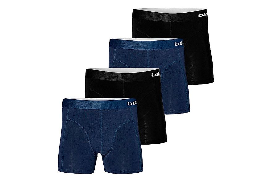 Apollo Boxershorts Bamboo (4-St., Mehrpack) Wegbummibund, ergonomischer Sch günstig online kaufen