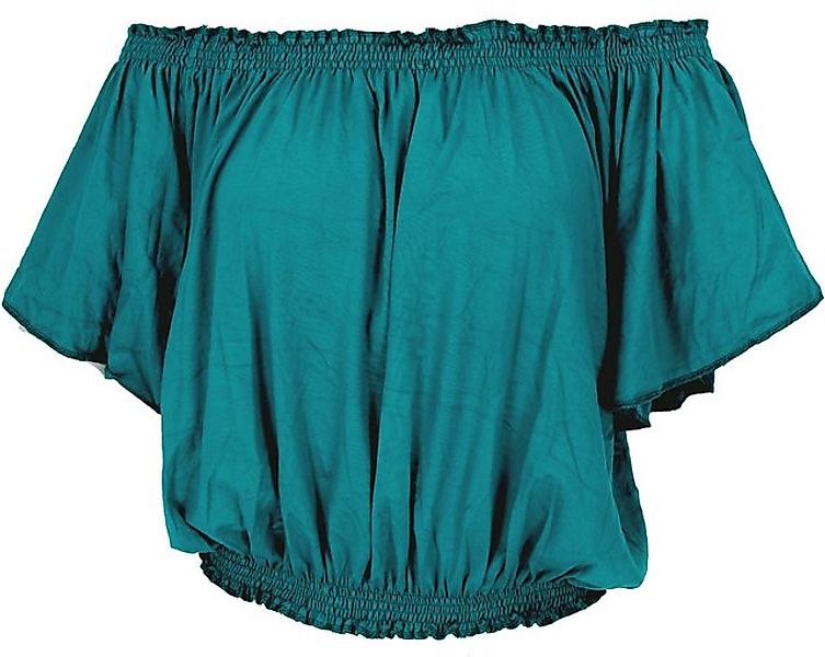 Guru-Shop T-Shirt Schulterfreies Top, Carmen Shirt günstig online kaufen
