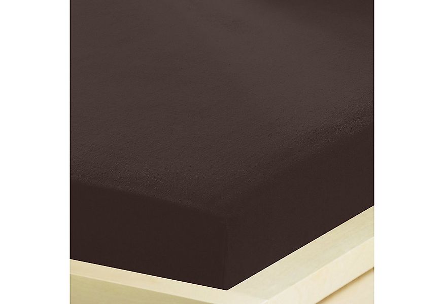 BETTWARENSHOP Spannbettlaken Feinbiber wasserdicht, Biber, Gummizug: Rundum günstig online kaufen