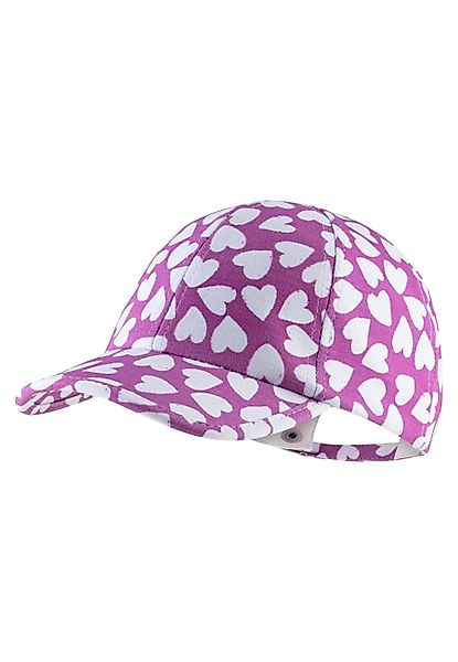 Sterntaler® Schlupfmütze Basecap Herzen (1-St) günstig online kaufen