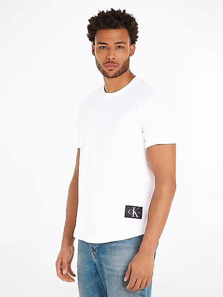 Calvin Klein Jeans T-Shirt "BADGE TURN UP SLEEVE" mit Logopatch günstig online kaufen