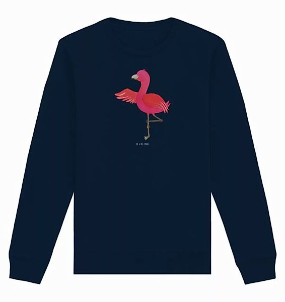 Mr. & Mrs. Panda Longpullover Flamingo Yoga Größe XS - French Navy - Gesche günstig online kaufen