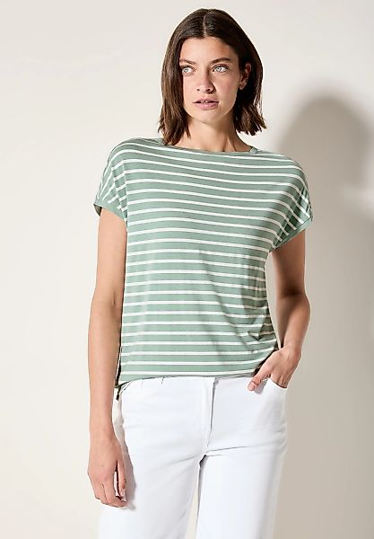 Cecil Rundhalsshirt mit U-Boot-Ausschnitt günstig online kaufen