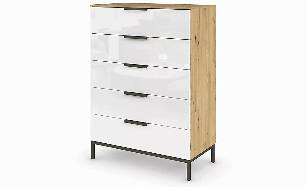 Kommode   ¦ holzfarben ¦ Maße (cm): B: 80 H: 111 Kommoden & Sideboards > Ko günstig online kaufen