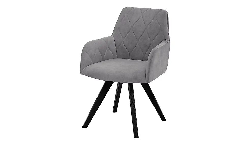 Woodford Esszimmerstuhl  Damask ¦ grau ¦ Maße (cm): B: 61 H: 88 T: 66.5 Stü günstig online kaufen