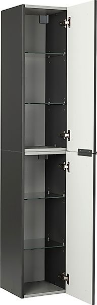 FACKELMANN Hochschrank Fackelmann Hochschrank "Luna" 30 cm Anthrazit günstig online kaufen