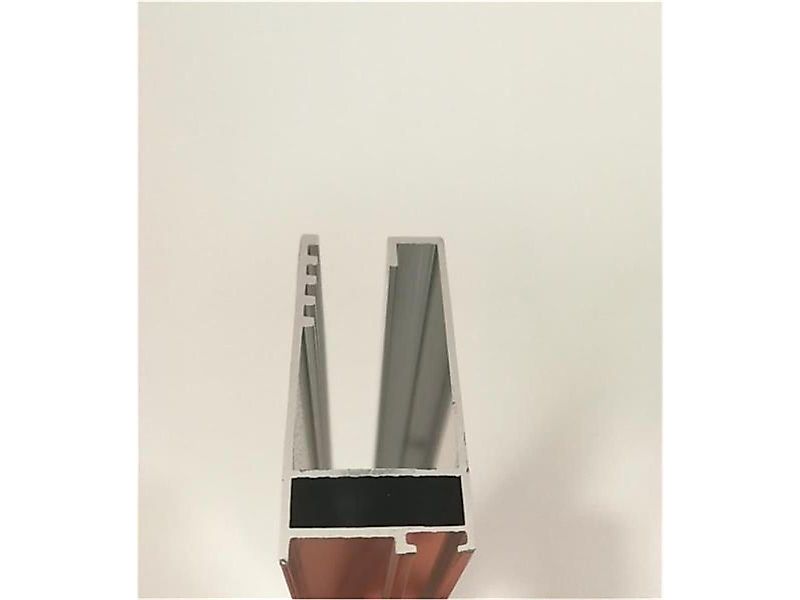 Glaszentrum Hagen Duschwanne 2000x47x21 mm AluminiumprofilWandprofil günstig online kaufen