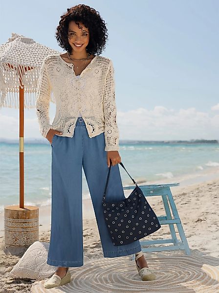 heine Ajourstrickjacke günstig online kaufen