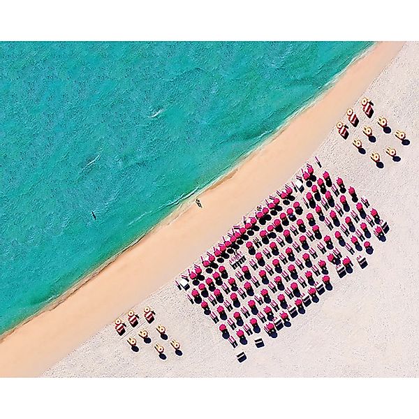 Komar Bild "South Beach" Strand 1 Stk. tlg. Wandbild zur Dekoration - ohne günstig online kaufen