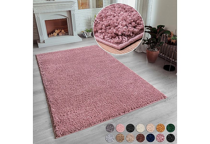 my home Hochflor-Teppich Viva Shaggy, in Standard- und Premium-Qualität, 30 günstig online kaufen
