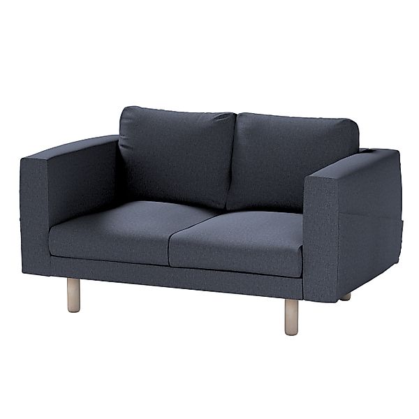 Bezug für Norsborg 2-Sitzer Sofa, dunkelblau, Norsborg 2-Sitzer Sofabezug, günstig online kaufen