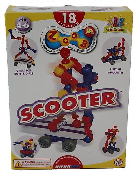 INFINITOY Lernspielzeug Scooter InfiniToys Zoob Junior Konstruktions - Lern günstig online kaufen