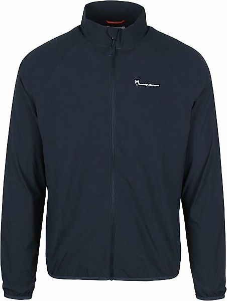 KnowledgeCotton Apparel Basswood Jacke Dunkelblau - Größe L günstig online kaufen