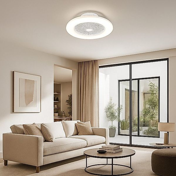 MeLiTec Deckenventilator Deckenleuchte mit Ventilator DV05, günstig online kaufen