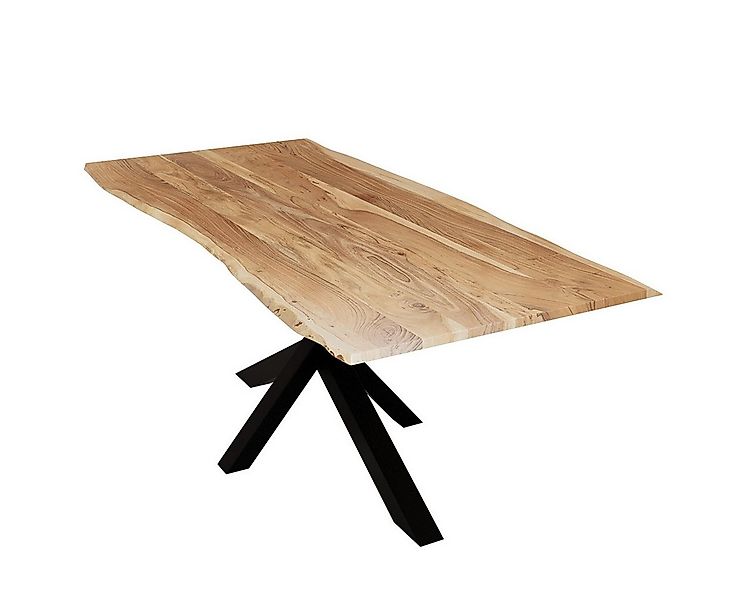 Liadomo Baumkantentisch Sammy, Akazie Massivholz, Platte mit natürlicher Ba günstig online kaufen